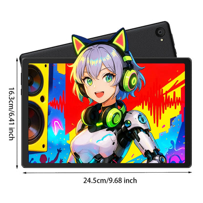 Powerful 10.1 Inch Android 14 Tablet with 8GB RAM, 64GB Storage, Octa-Core Processor, and Stunning HD Display - Perfect for All Ages!