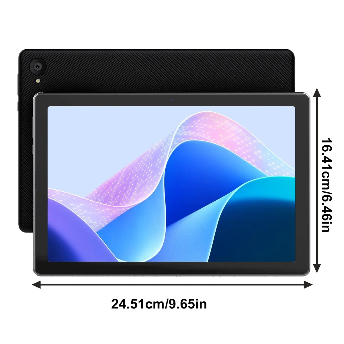 Powerful 10.1 Inch Android 14 Tablet with 8GB RAM, 64GB Storage, Octa-Core Processor, and Stunning HD Display - Perfect for All Ages!
