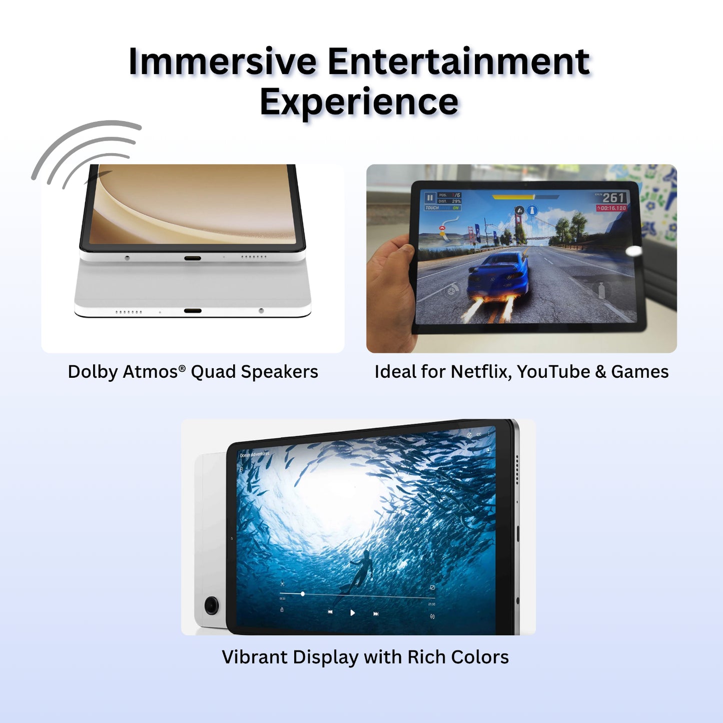 Samsung Galaxy Tab A9+ plus 11"Inch Wifi 64GB/128GB Brand New Sealed - All Color